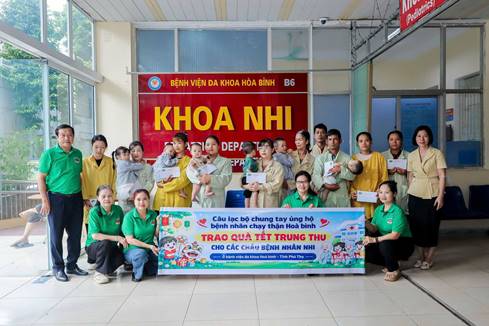  Yêu thương đong đầy với các bệnh nhi dịp Tết Trung thu năm 2026 